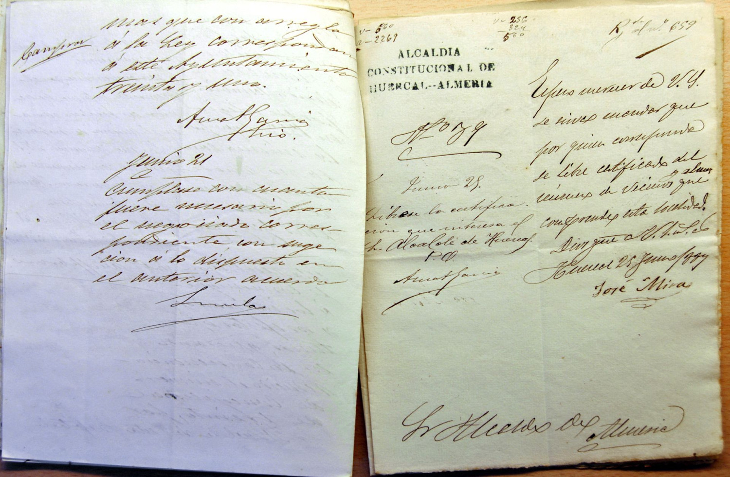 Constitución definitiva del Ayuntamiento de Huércal