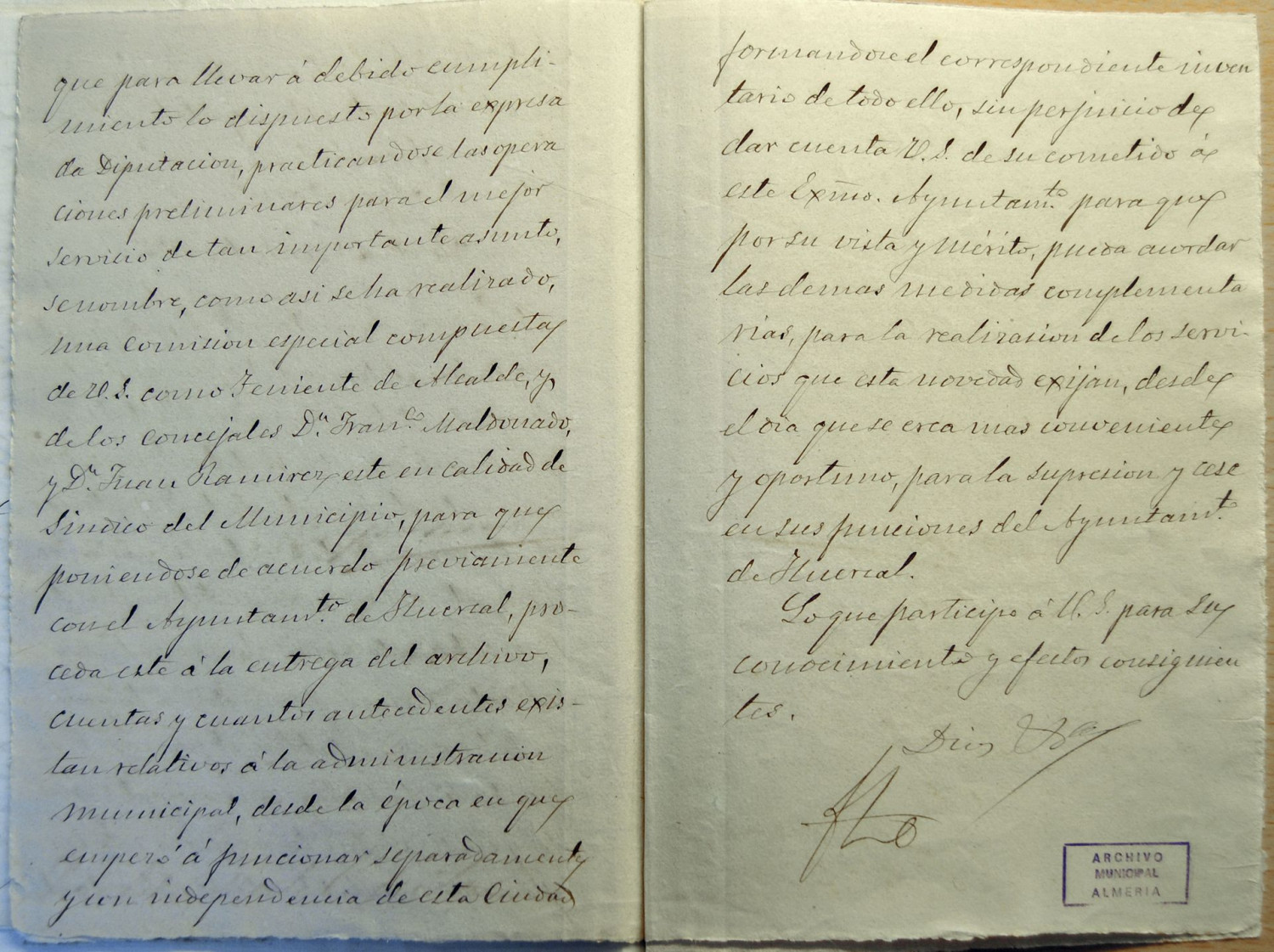 La anexión a Almería de 1876