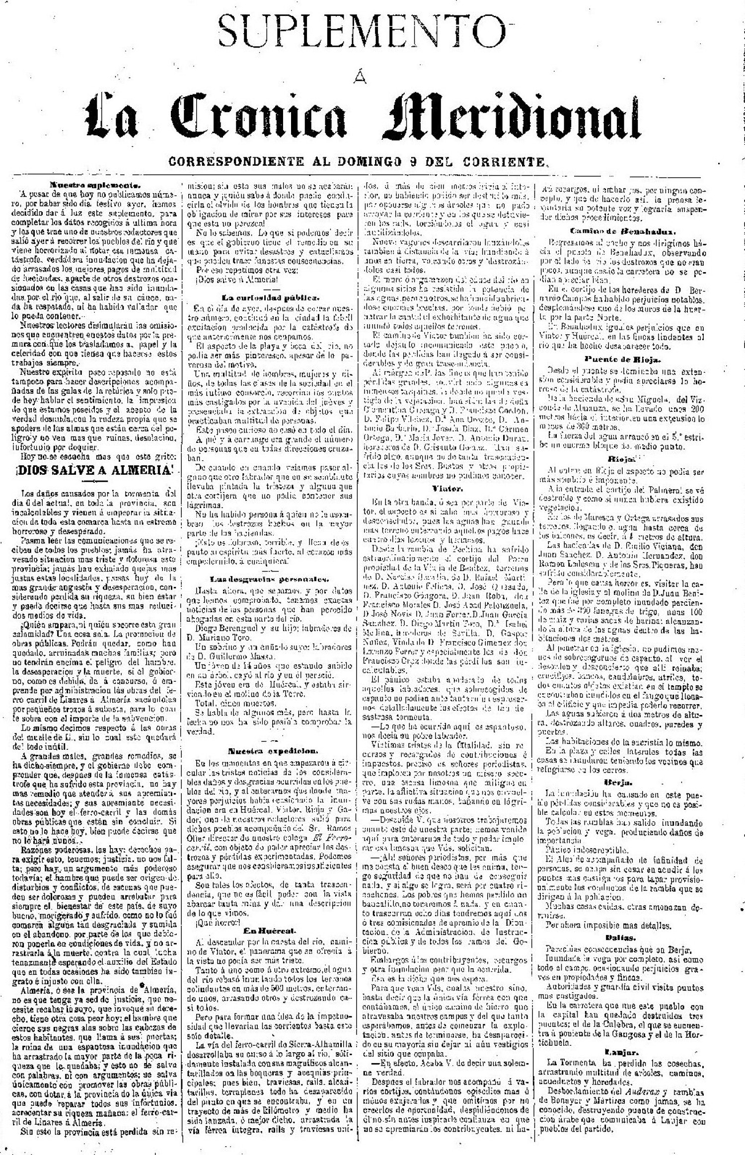 La Riada de 1888