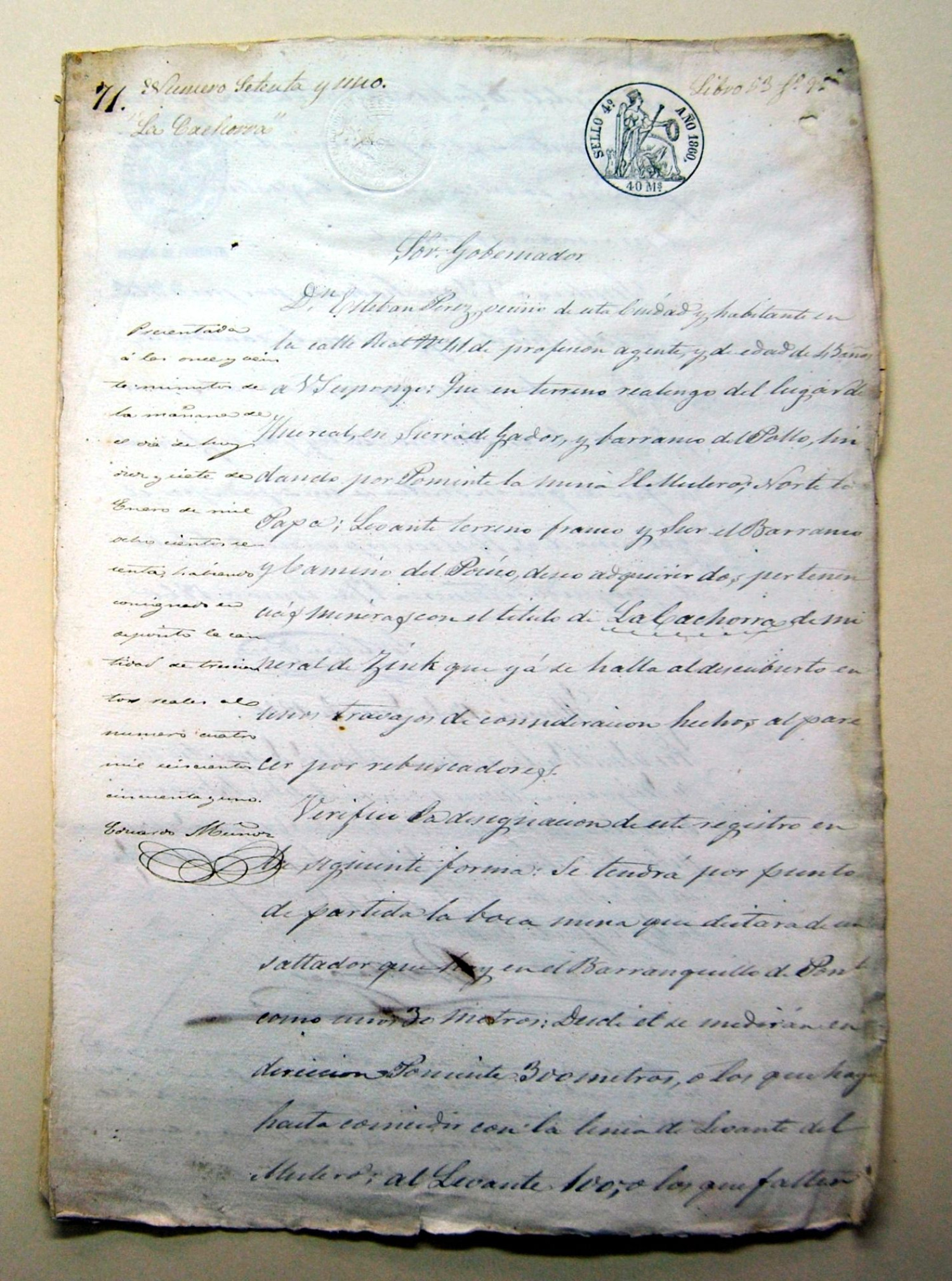 El fracaso de una mina