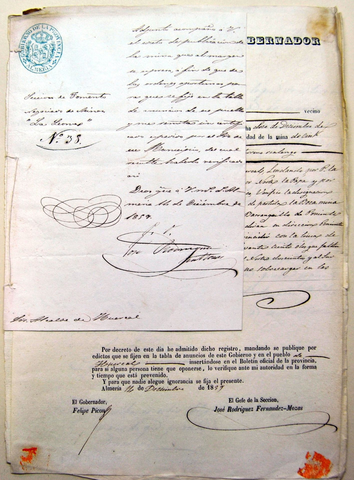 El fracaso de un registro minero