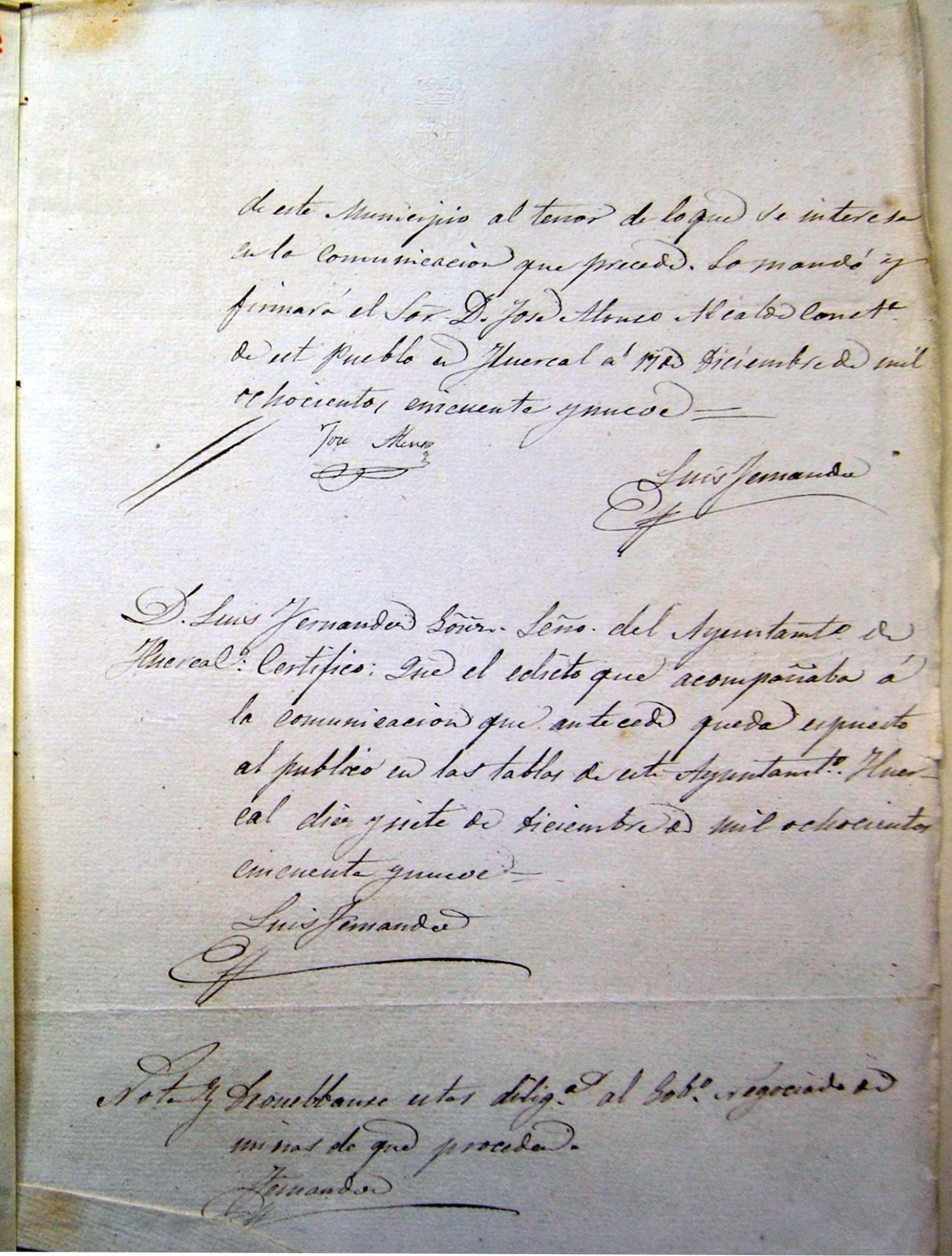 El fracaso de un registro minero