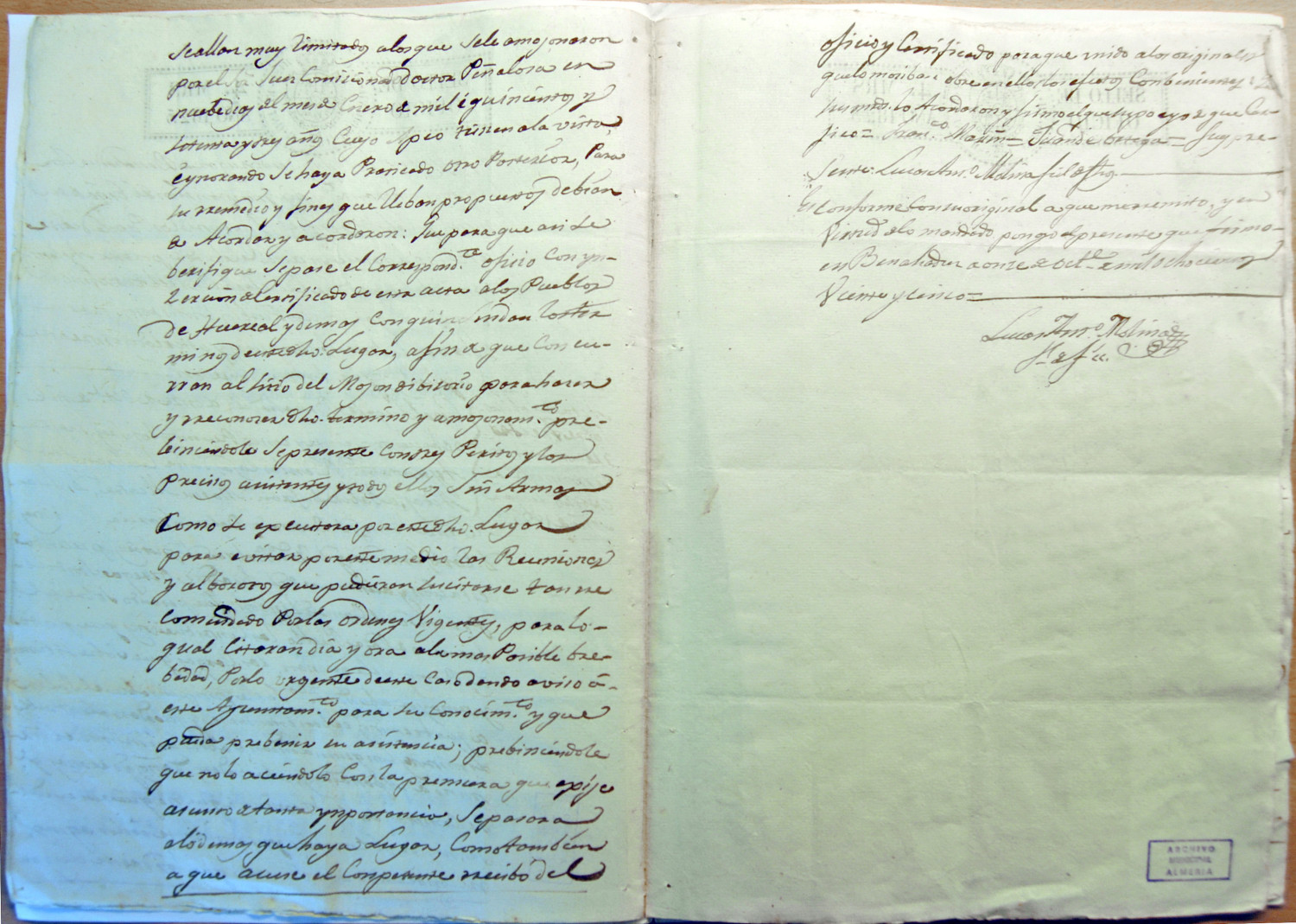 El deslinde de Benahadux con Huércal, arrabal de la Ciudad de Almería