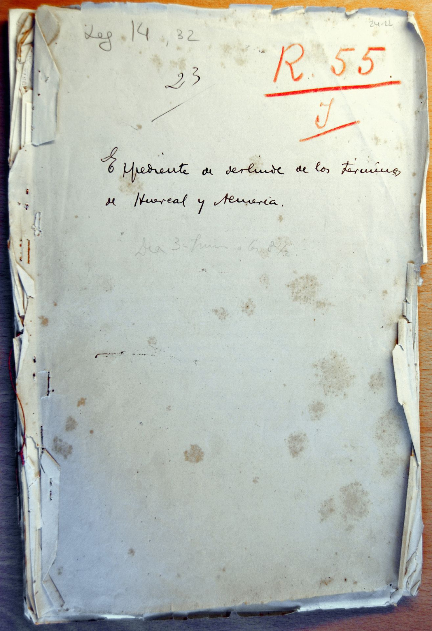El deslinde de la Hacienda Boleas