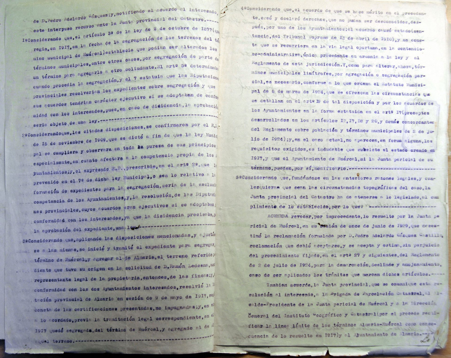 El deslinde de la Hacienda Boleas
