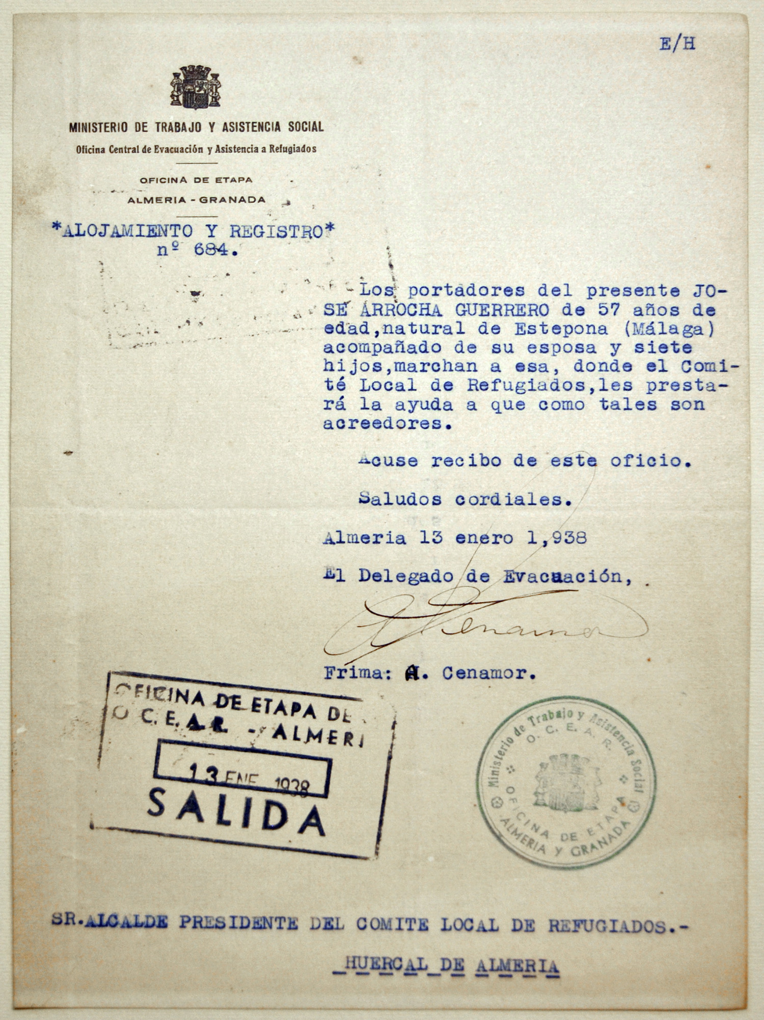 Alojamiento de refugiados de Málaga