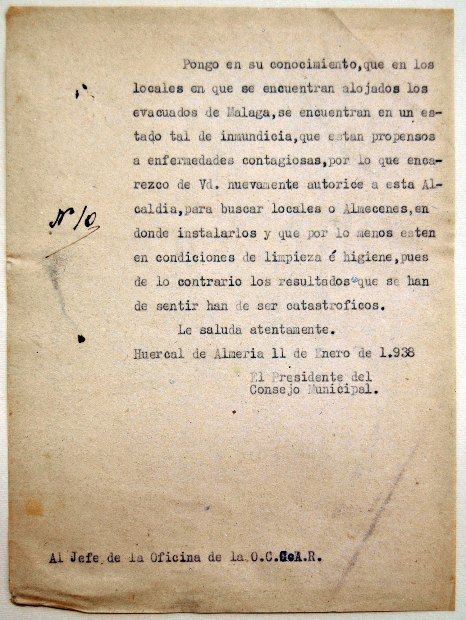 Alojamiento de refugiados de Málaga