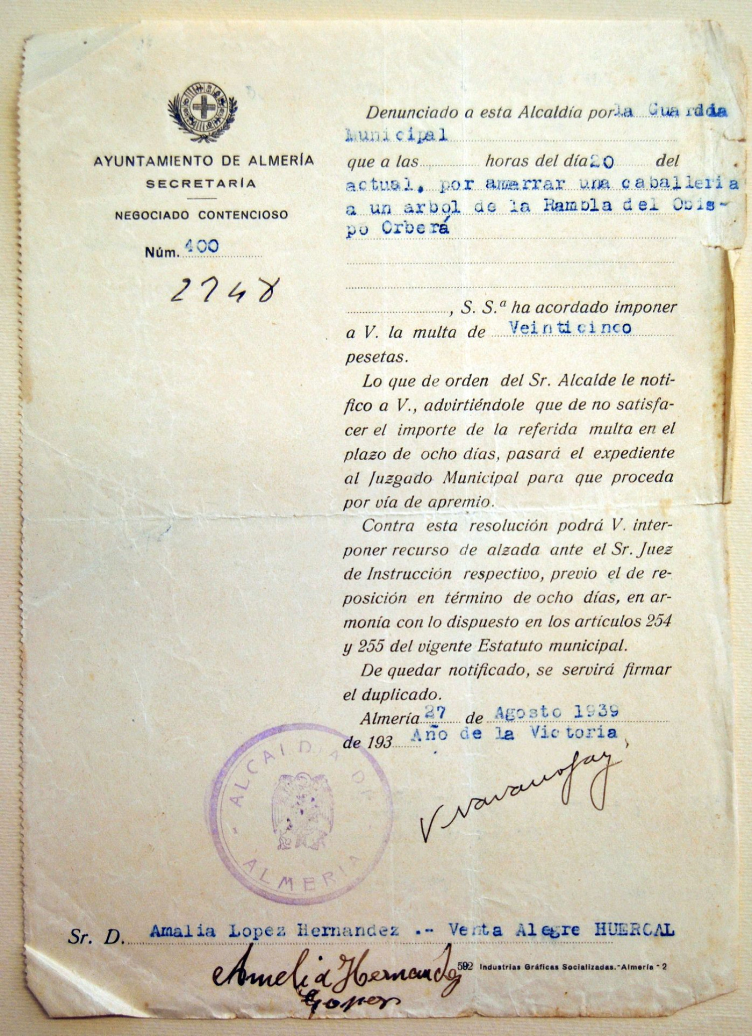 Los riesgos de ir a Almería