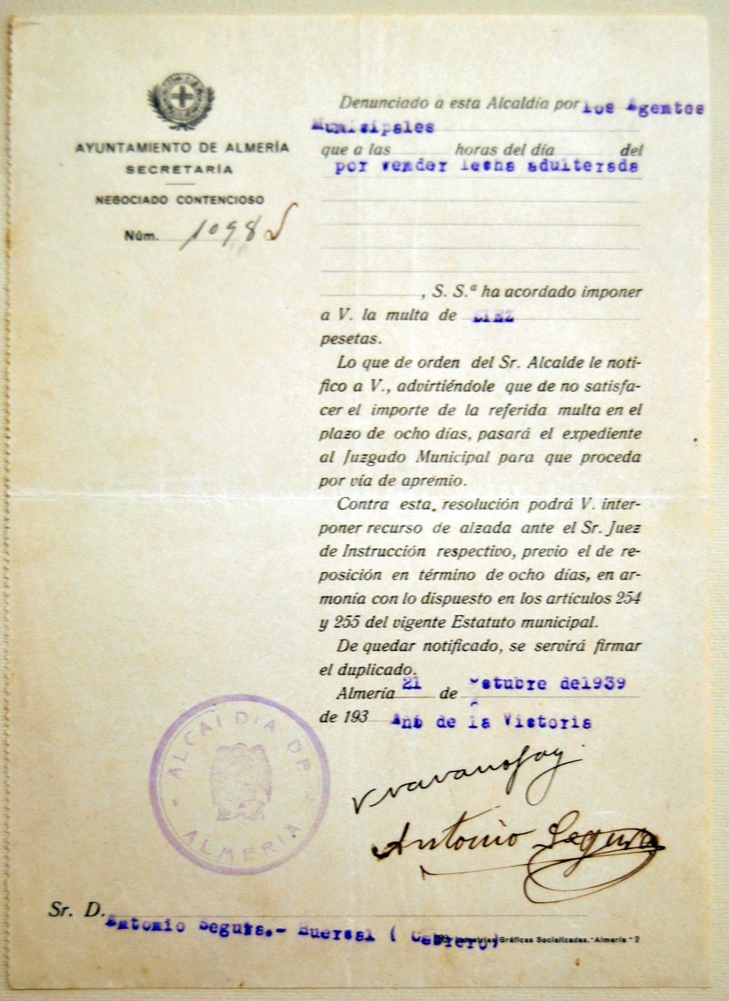 Los riesgos de ir a Almería
