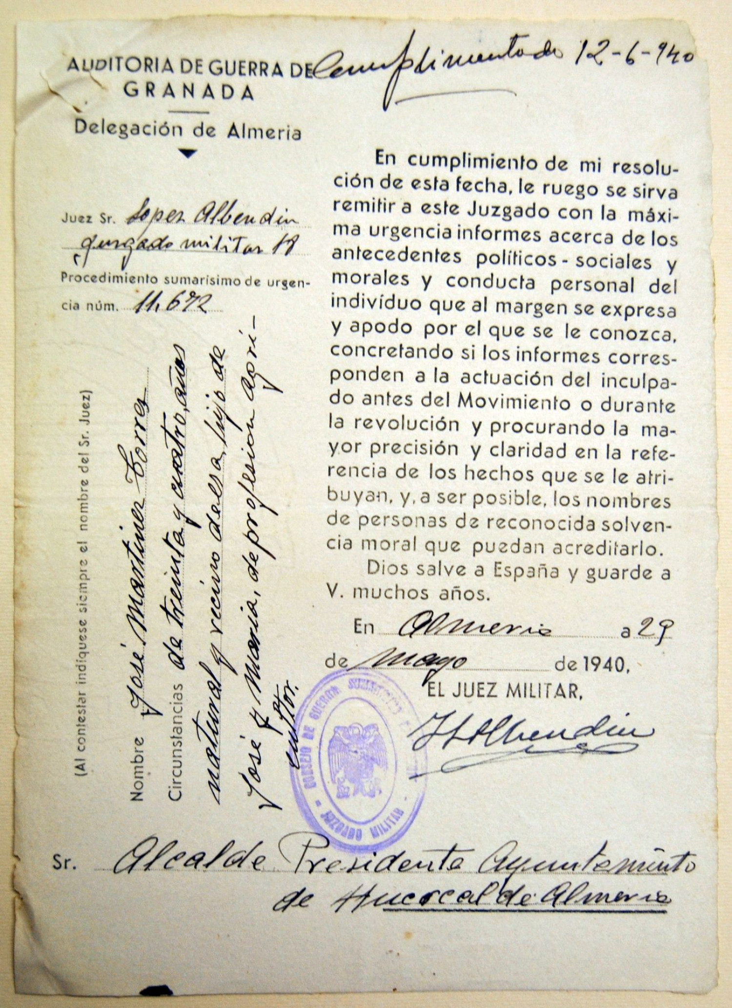 Represaliados de Huércal