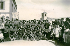 Jura de bandera de la Sección Femenina. 1948