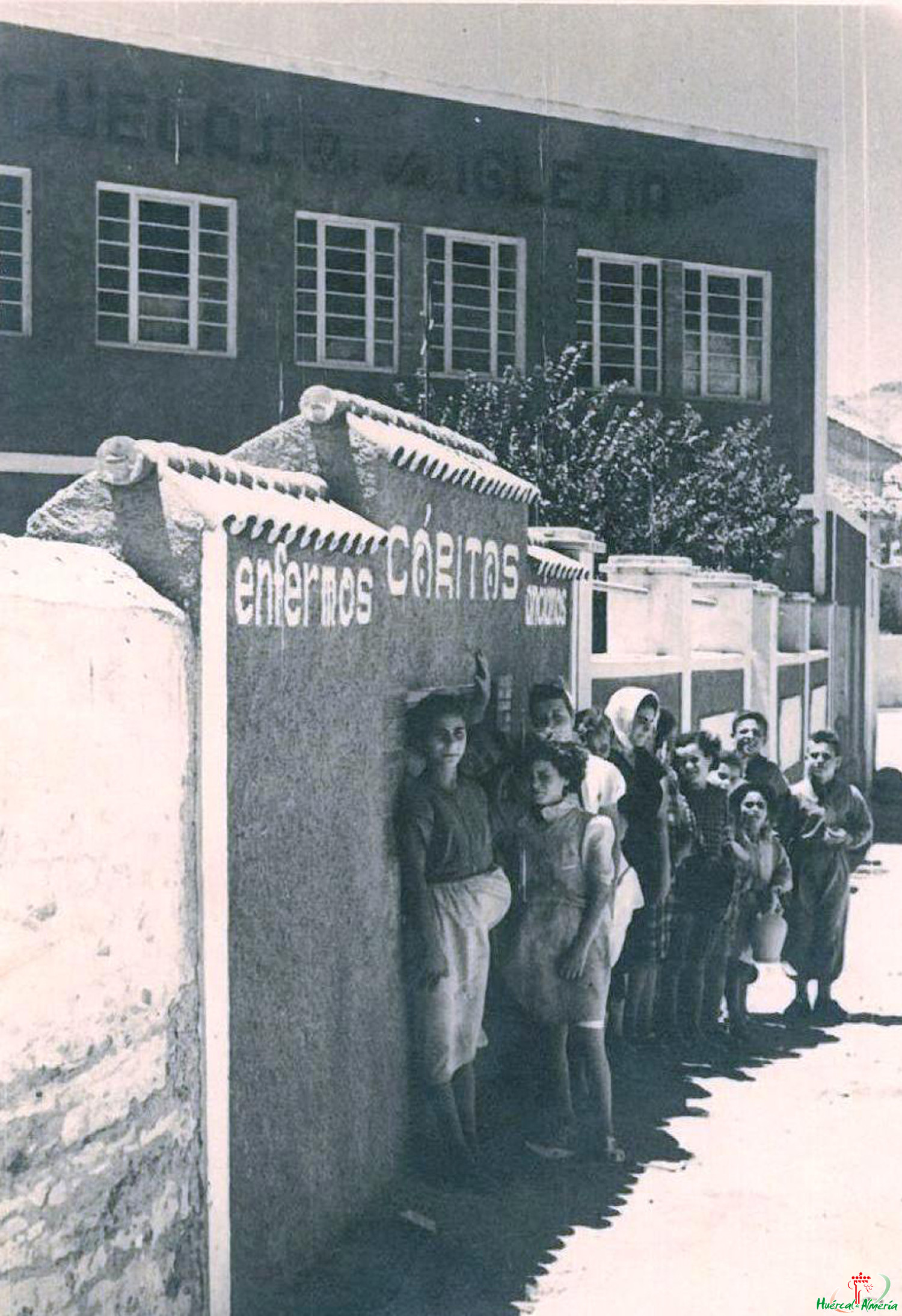 Día de inauguración de las Escuelas Parroquiales. 1956