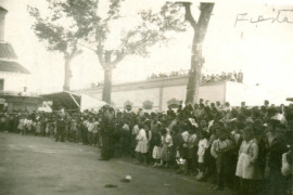 Juegos populares en las fiestas. 1954