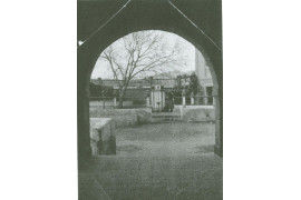 Caño de la fuente en la Plaza de Huércal. 1942