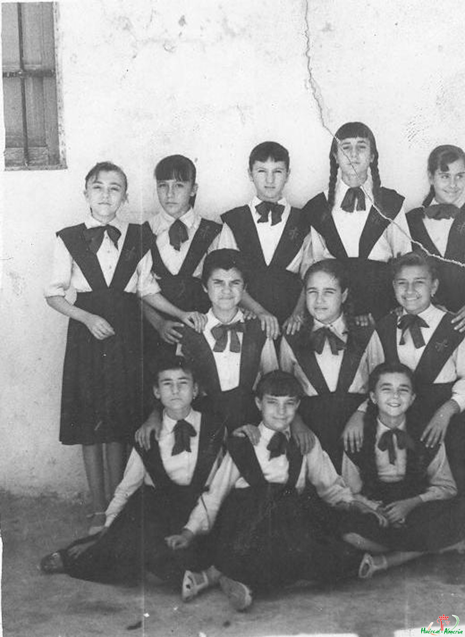 Niñas de las Escuelas Parroquiales (Maestra Antonia Berenguel). 1950/1959