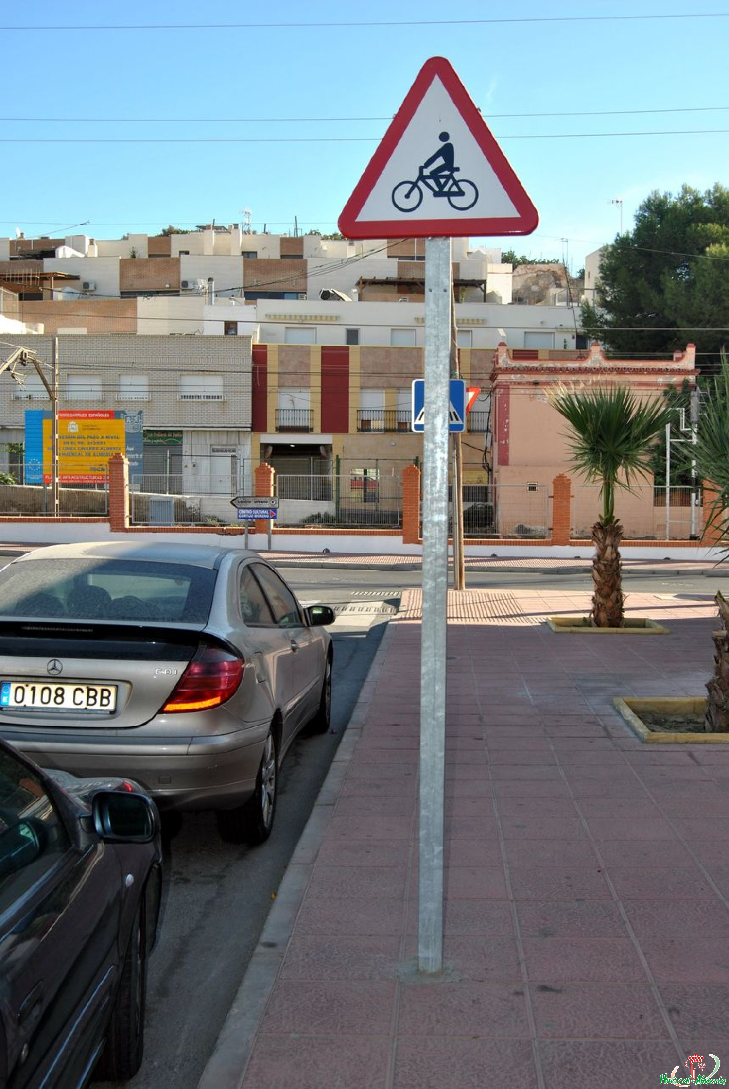 Red de ciclo-calles de Huércal de Almería