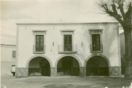 Fachada del Ayuntamiento de Huércal de Almería.1943