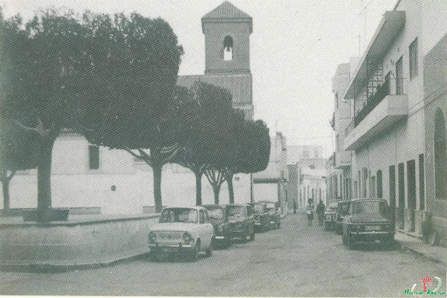 Plaza de Huércal de Almería.1979