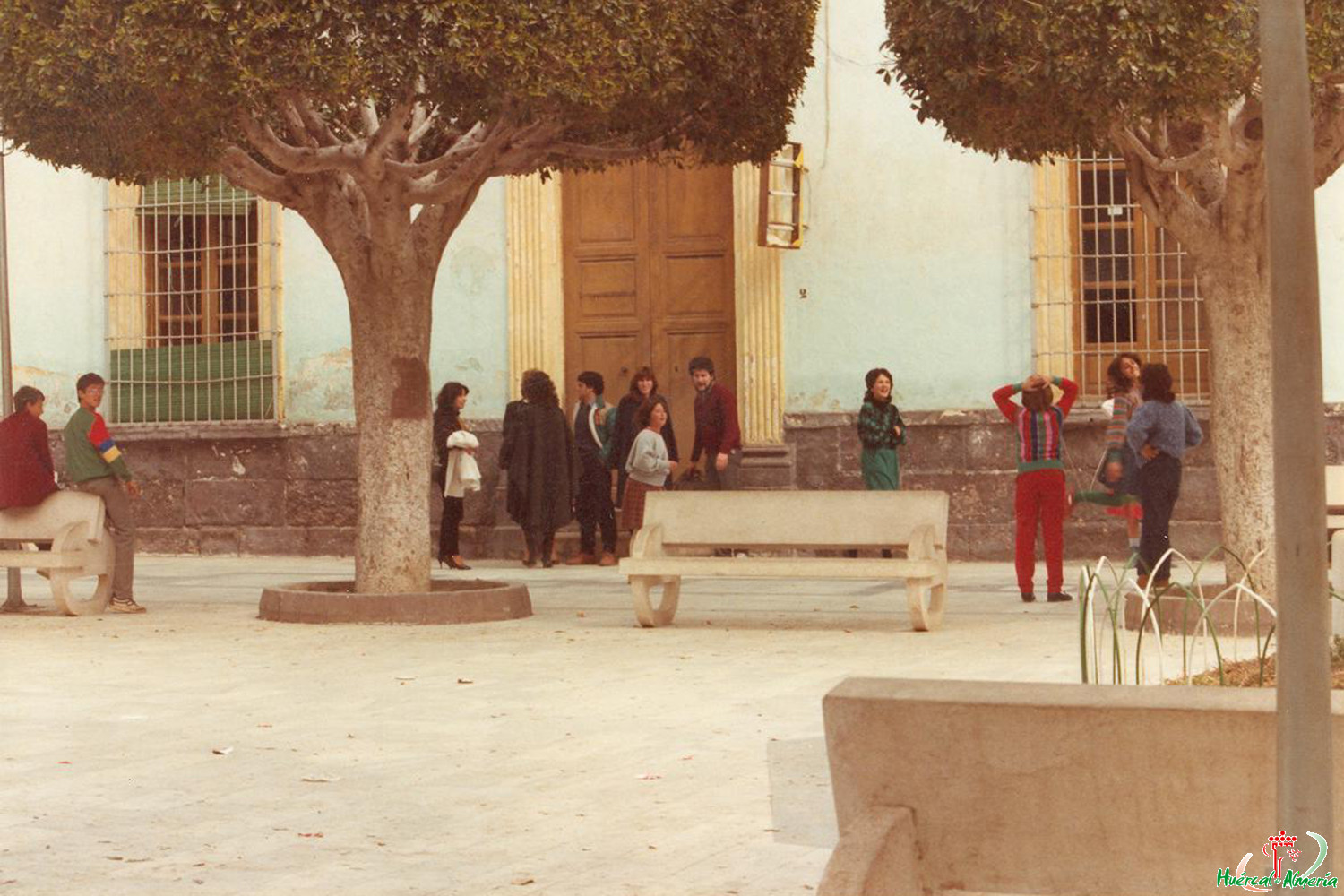 Plaza de Huércal de Almería.1980
