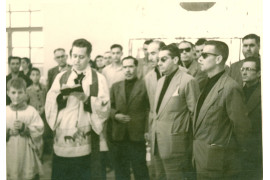 Inauguración de la Plaza de abastos. 1956