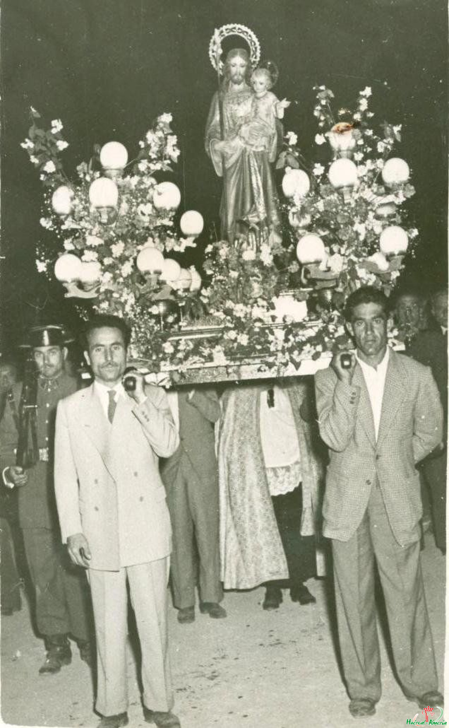 Procesión de San José Obrero. 1954