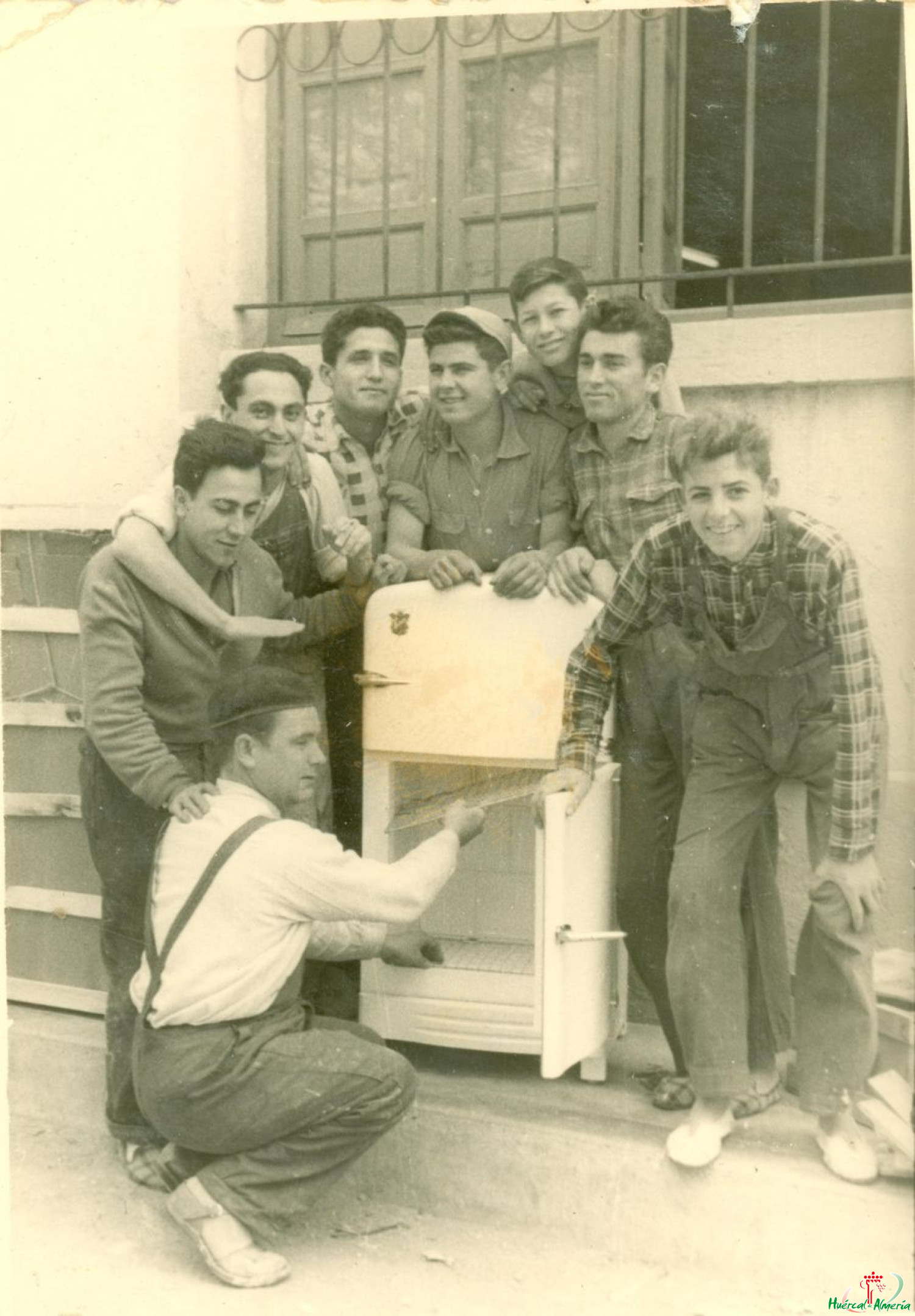 Fábrica de neveras.1960