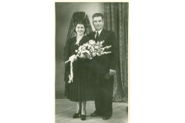 Boda de Francisco y Josefina.1948