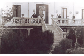 Parte trasera de la Casa del Médico. 1940/1949
