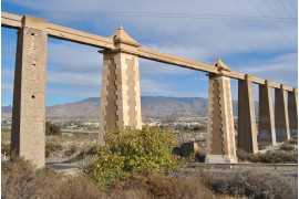 Canal de San Indalecio en  Huércal de Almería